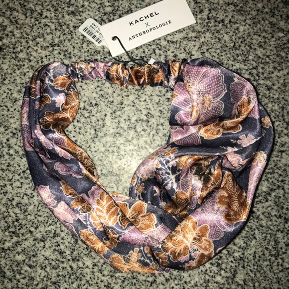KACHEL FLORAL TWIST HEADBAND - Picture 2 of 5